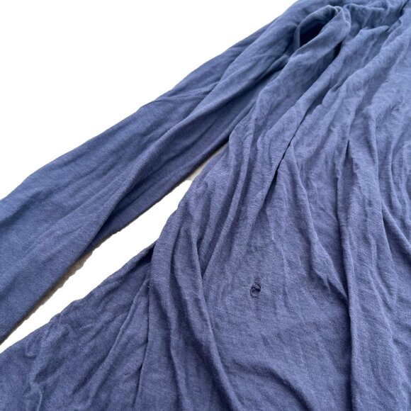 Rick Owens FW17 GLITTER Double Layer Long Sleeve Plum - Picture 4 of 4